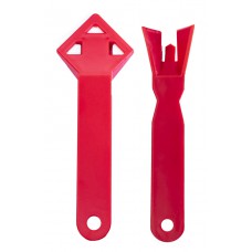 Σετ εργαλείων επίστρωσης και αφαίρεσης σιλικόνης TOOL-0060, κόκκινο