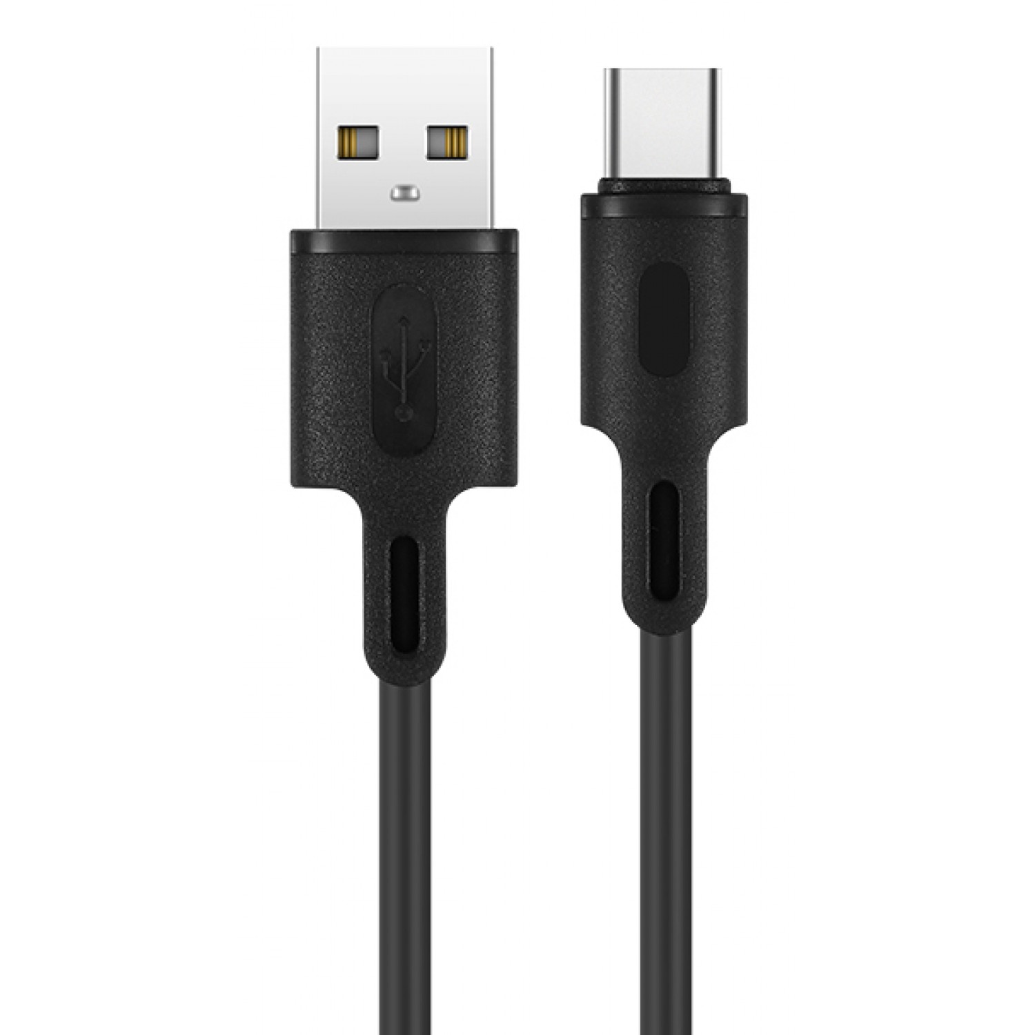 ROCKROSE καλώδιο USB σε USB Type-C Beta AC, 2.4A 12W, 1m, μαύρο