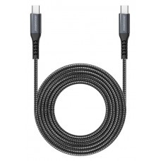 ROCKROSE καλώδιο USB Type-C Powerline CC2, 3A 60W, 2m, μαύρο-μπλε