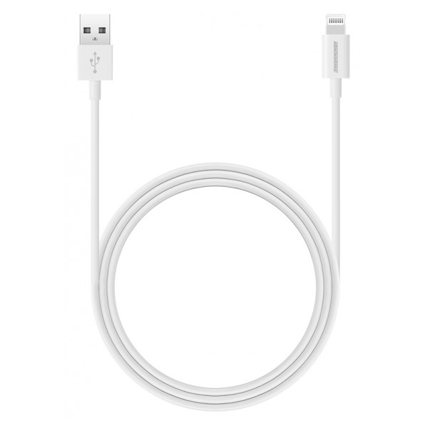 ROCKROSE καλώδιο USB σε Lightning IVORY AL, 2.4A 12W, MFi, 1m, λευκό ROCKROSE καλώδιο USB σε Lightning IVORY AL, 2.4A 12W, MFi, 1m, λευκό