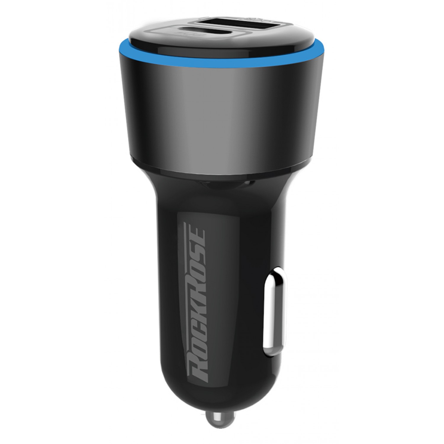 ROCKROSE φορτιστής αυτοκινήτου Ranger PQ, 2x USB, 36W, 3A, μαύρος ROCKROSE φορτιστής αυτοκινήτου Ranger PQ, 2x USB, 36W, 3A, μαύρος