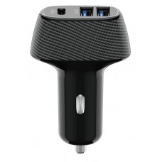 ROCKROSE φορτιστής αυτοκινήτου Safari PQ2, 3x USB, 42W, 3A, μαύρος