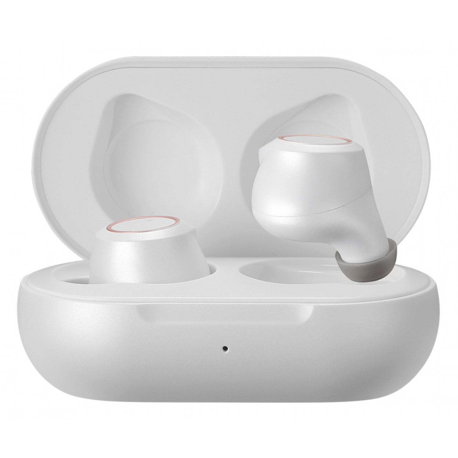 ROCKROSE earbuds Opera III με θήκη φόρτισης, True Wireless, λευκά