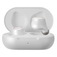 ROCKROSE earbuds Opera III με θήκη φόρτισης, True Wireless, λευκά