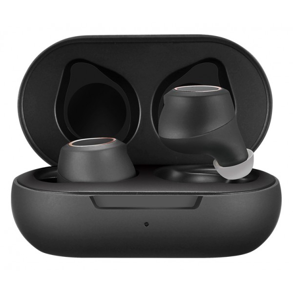 ROCKROSE earbuds Opera III με θήκη φόρτισης, True Wireless, μαύρα ROCKROSE earbuds Opera III με θήκη φόρτισης, True Wireless, μαύρα