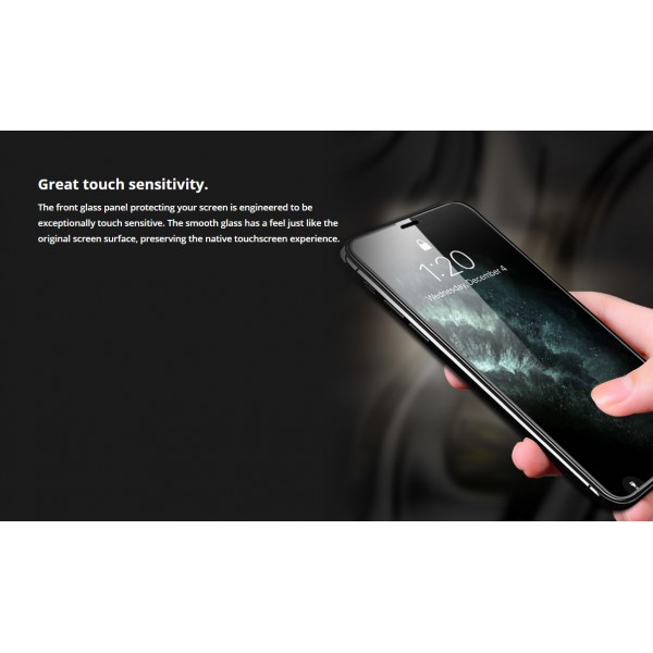 ROCKROSE Tempered Glass Sapphire για iPhone 11 Pro Max/XS MAX, privacy ROCKROSE Tempered Glass Sapphire για iPhone 11 Pro Max/XS MAX, privacy