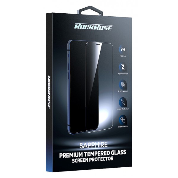 ROCKROSE Tempered Glass 2.5D Sapphire για iPhone 12 Pro Max ROCKROSE Tempered Glass 2.5D Sapphire για iPhone 12 Pro Max