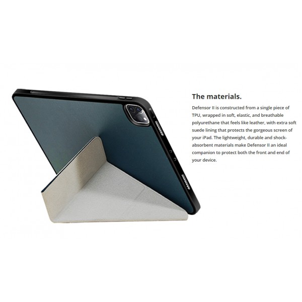 ROCKROSE θήκη προστασίας Defensor IΙ για iPad Air 4 10.9" 2020, μαύρη