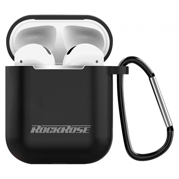 ROCKROSE θήκη προστασίας Veil II για AirPods, μαύρη