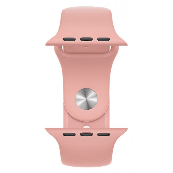 ROCKROSE band σιλικόνης Rough Jade για Apple Watch 42/44mm, ροζ