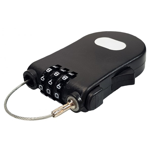 CTECH κλειδαριά ασφαλείας συνδυασμού CTL-0015, 3 ψηφίων, 70cm