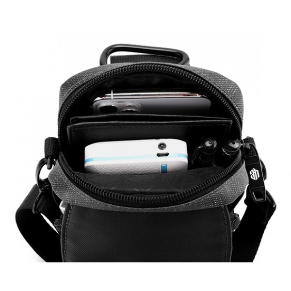 ARCTIC HUNTER τσάντα ώμου & ζώνης K00087-BK, μαύρη ARCTIC HUNTER τσάντα ώμου & ζώνης K00087-BK, μαύρη