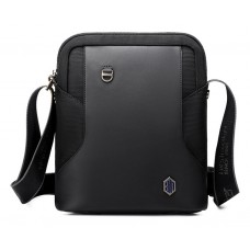 ARCTIC HUNTER τσάντα ώμου K00096-BK, με θήκη tablet 8", μαύρη