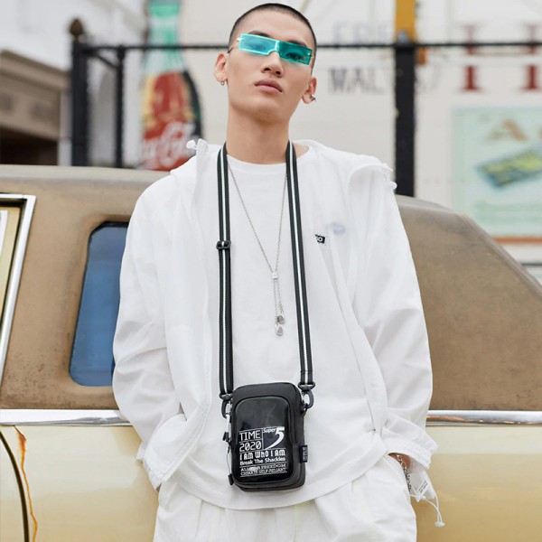 SUPER FIVE τσάντα ώμου K00110-BK, μαύρη SUPER FIVE τσάντα ώμου K00110-BK, μαύρη