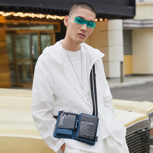 SUPER FIVE τσάντα ώμου XB00118-BL, μπλε SUPER FIVE τσάντα ώμου XB00118-BL, μπλε