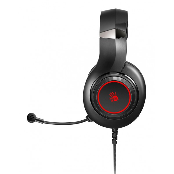 BLOODY Headset G200, 3.5mm, 50mm ακουστικά, HiFi stereo, μαύρα BLOODY Headset G200, 3.5mm, 50mm ακουστικά, HiFi stereo, μαύρα