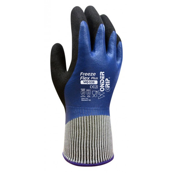 WONDER GRIP γάντια εργασίας Freeze Flex Plus, έως -20°C, 8/M, μπλε WONDER GRIP γάντια εργασίας Freeze Flex Plus, έως -20°C, 8/M, μπλε