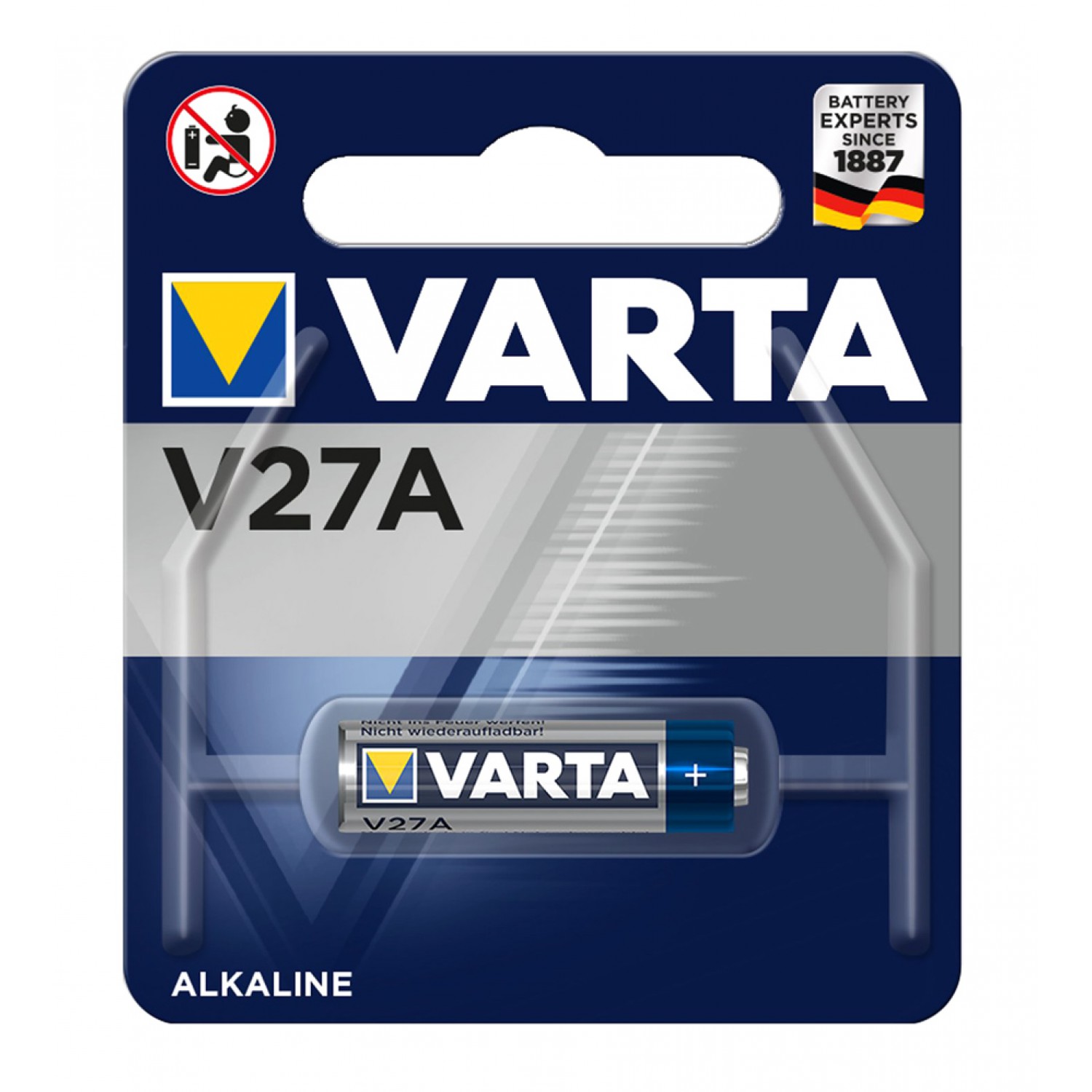 VARTA αλκαλική μπαταρία LR27A, 12V, 1τμχ VARTA αλκαλική μπαταρία LR27A, 12V, 1τμχ