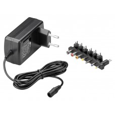 GOOBAY επιτοίχιος φορτιστής 54799, 9V-24V, 24W-1.5A, 7 tips