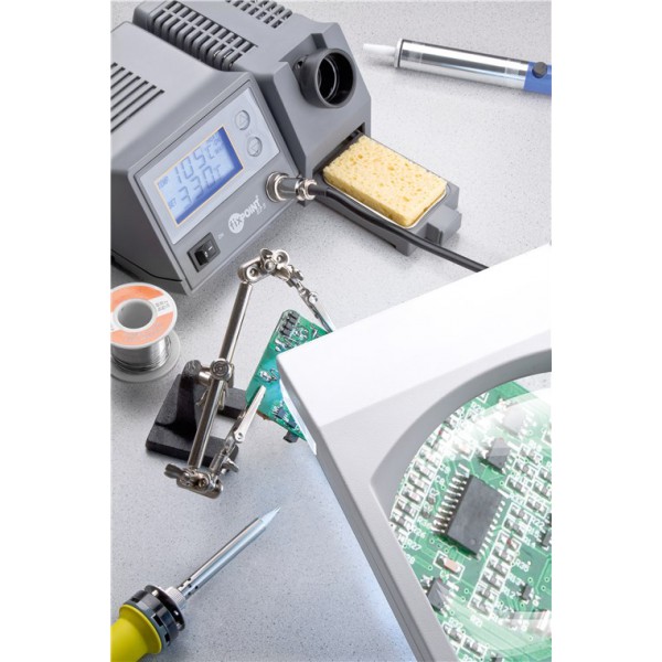 FIXPOINT ψηφιακός σταθμός συγκόλλησης EP5 51098, γκρι FIXPOINT ψηφιακός σταθμός συγκόλλησης EP5 51098, γκρι