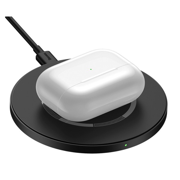 BASEUS ασύρματος φορτιστής WXJK-E01, 15W, μαύρος BASEUS ασύρματος φορτιστής WXJK-E01, 15W, μαύρος