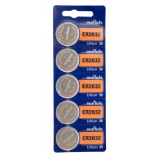 MURATA Μπαταρία λιθίου CR2032, 3V, 5τμχ