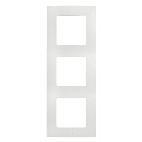 LEGRAND καπάκι πρίζας 3 θέσεων 665003, λευκό, 5τμχ