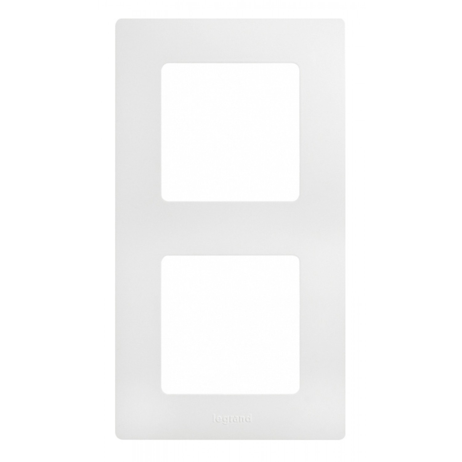LEGRAND καπάκι πρίζας 2 θέσεων 665002, λευκό, 10τμχ