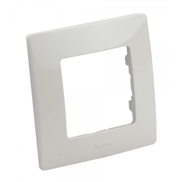 LEGRAND καπάκι πρίζας 1 θέσης 665001, λευκό, 20τμχ