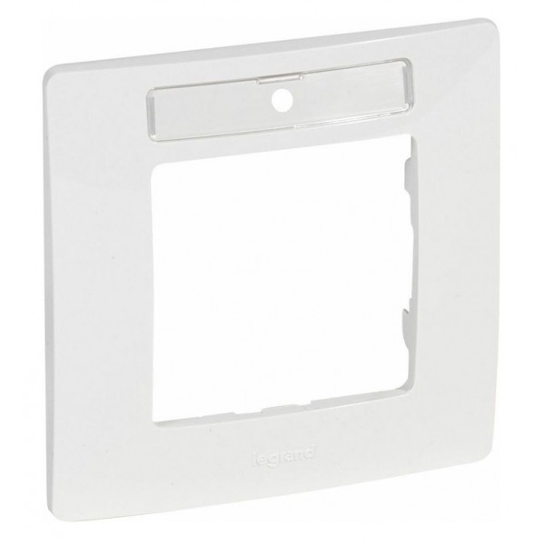 LEGRAND καπάκι πρίζας 1 θέσης 665006, λευκό, 10τμχ