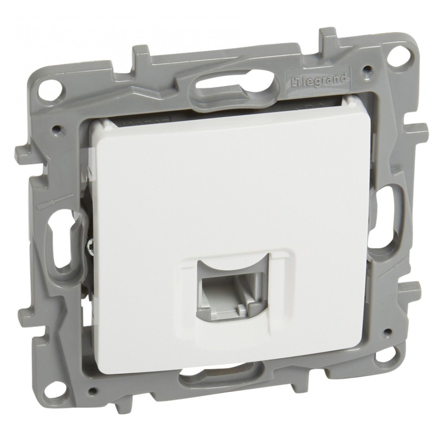 LEGRAND πρίζα RJ11 764569, λευκή LEGRAND πρίζα RJ11 764569, λευκή