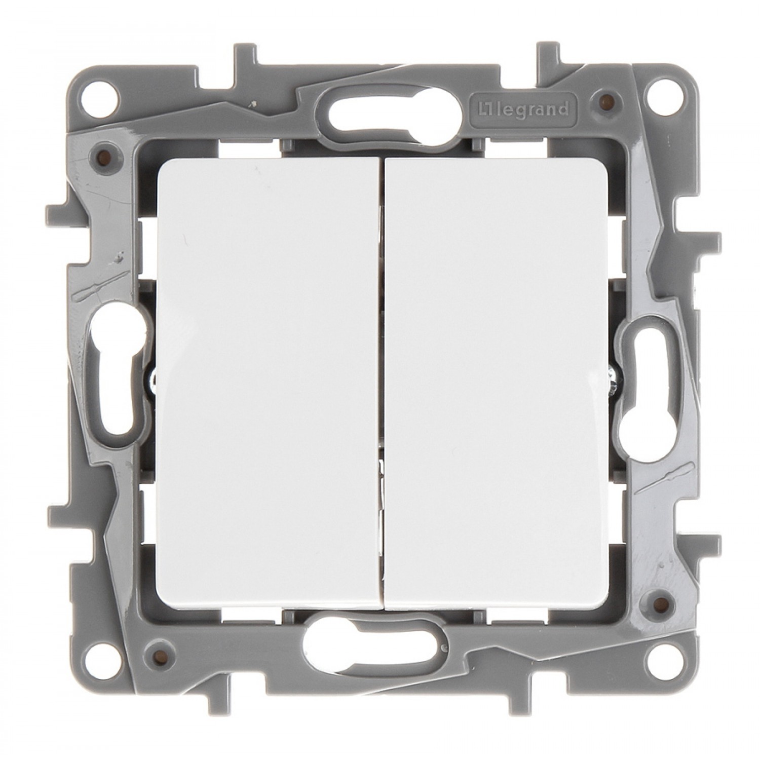 LEGRAND διακόπτης αλέ-ρετούρ 764502, διπλός, λευκός LEGRAND διακόπτης αλέ-ρετούρ 764502, διπλός, λευκός