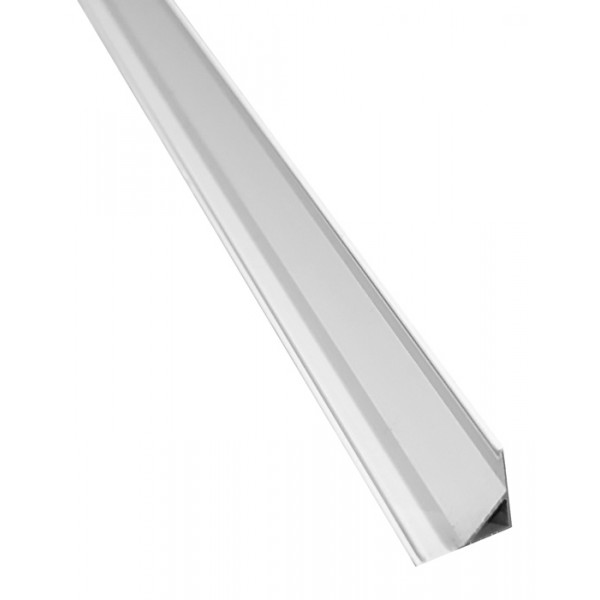 Προφίλ αλουμινίου για LED καλωδιοταινία 24-00130, γωνιακό, 2m