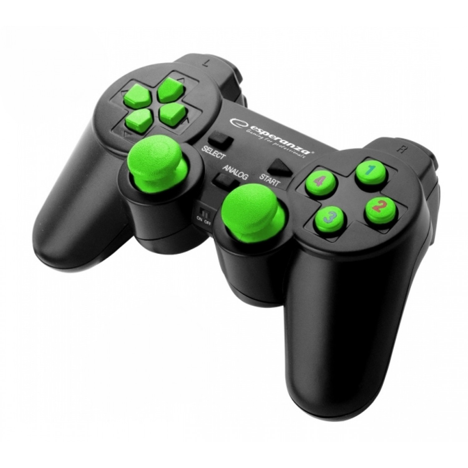 ESPERANZA ασύρματο gamepad GX600, με vibration, PC, PS3 ESPERANZA ασύρματο gamepad GX600, με vibration, PC, PS3