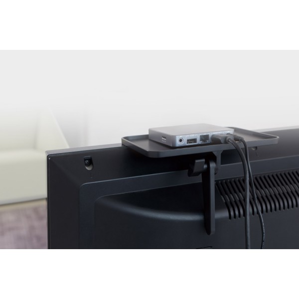 BRATECK ράφι για οθόνη APM-09-01, 180x127x47mm, μαύρο