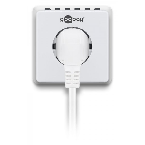 GOOBAY ψηφιακός χρονοδιακόπτης ρεύματος 93256, λευκός GOOBAY ψηφιακός χρονοδιακόπτης ρεύματος 93256, λευκός