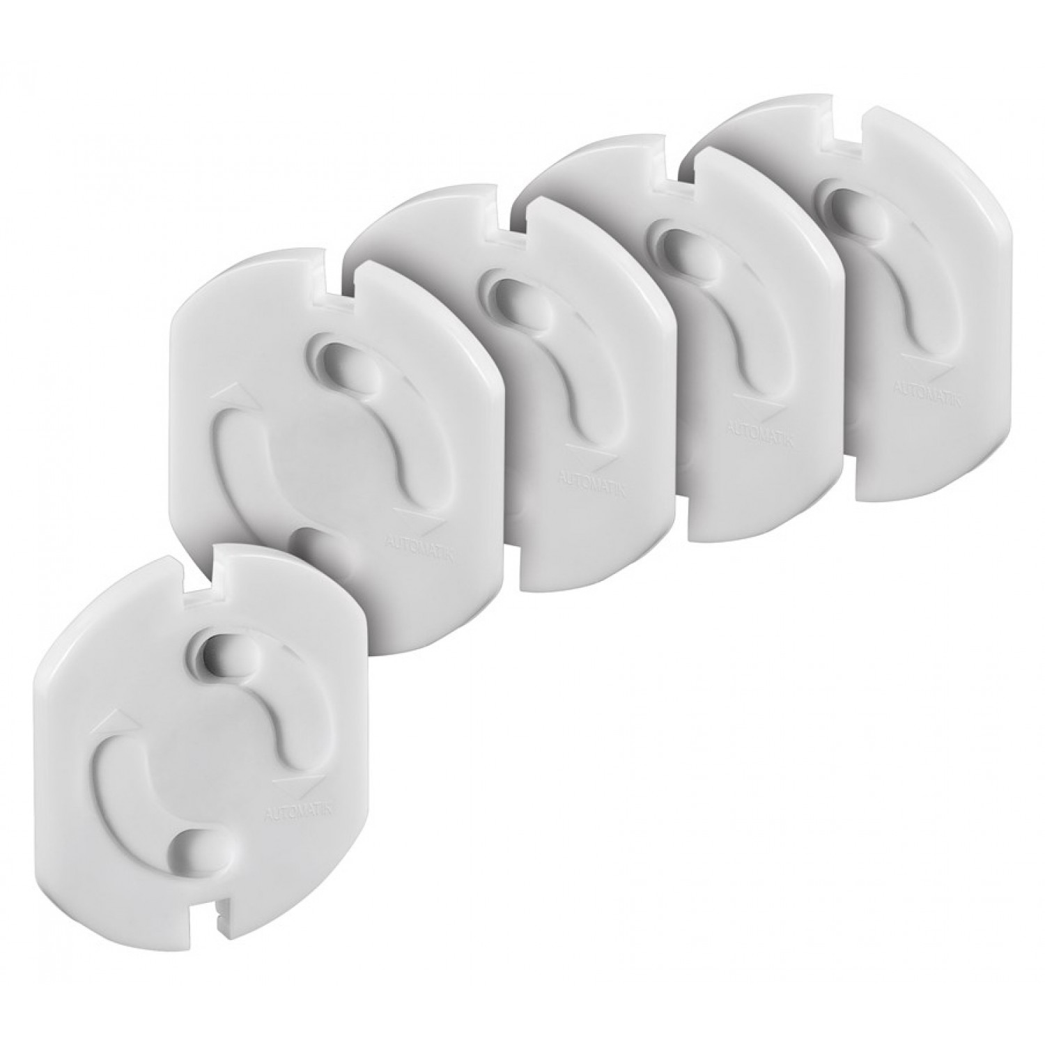 GOOBAY προστατευτικά επαφών πρίζας 51319, 5τμχ, λευκό GOOBAY προστατευτικά επαφών πρίζας 51319, 5τμχ, λευκό