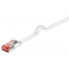 GOOBAY καλώδιο δικτύου 94923, CAT 6 U/FTP, flat, copper, 20m, λευκό