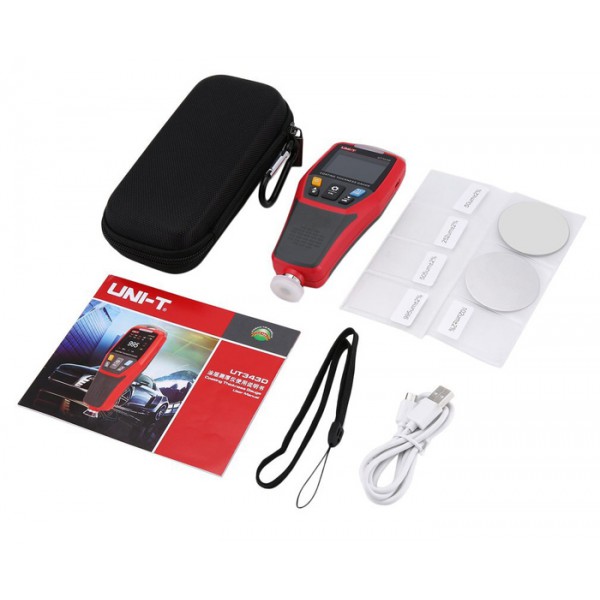 UNI-T ψηφιακός μετρητής πάχους χρώματος UT343D UNI-T ψηφιακός μετρητής πάχους χρώματος UT343D