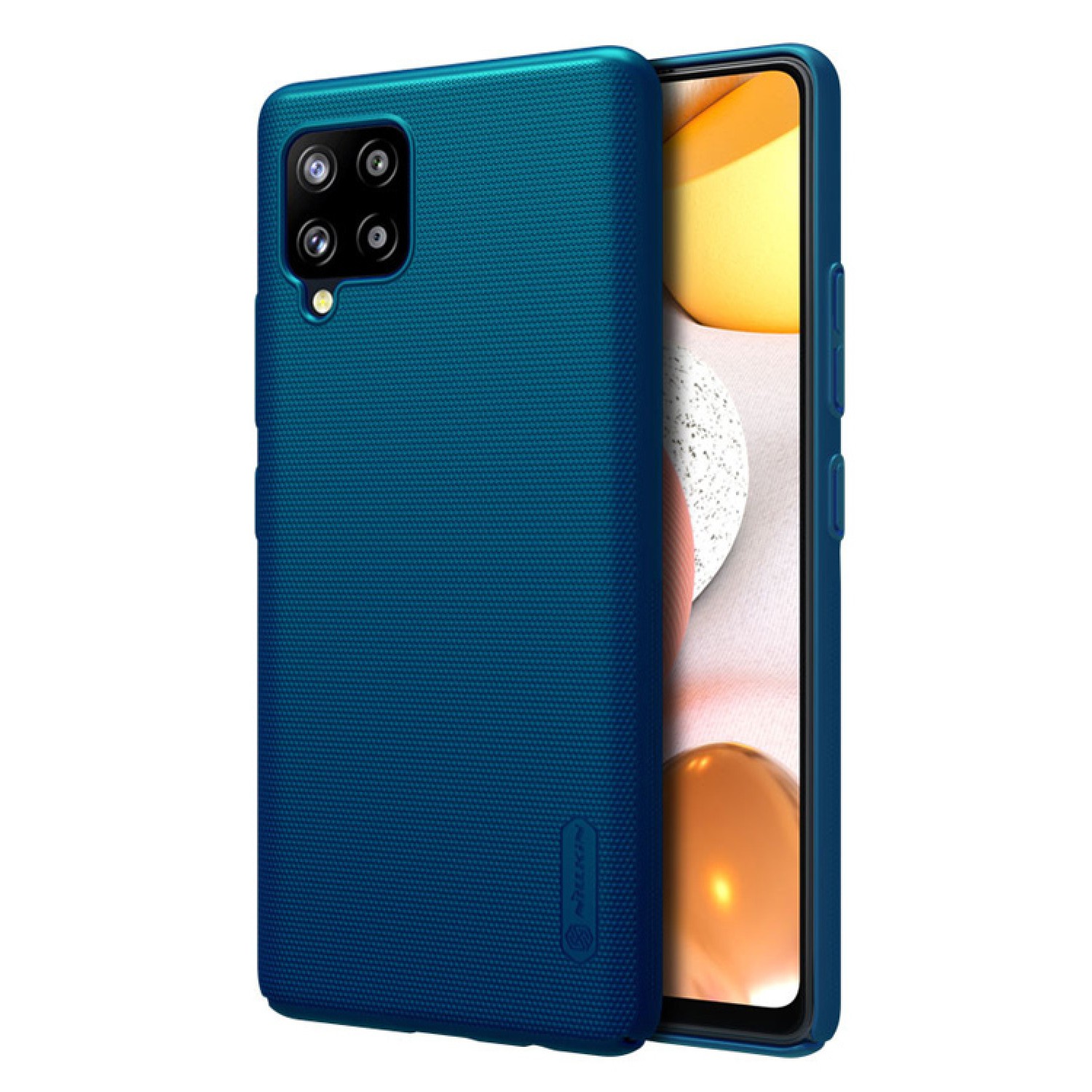 NILLKIN θήκη Super Frost Shield για Samsung Galaxy A42 5G, μπλε NILLKIN θήκη Super Frost Shield για Samsung Galaxy A42 5G, μπλε