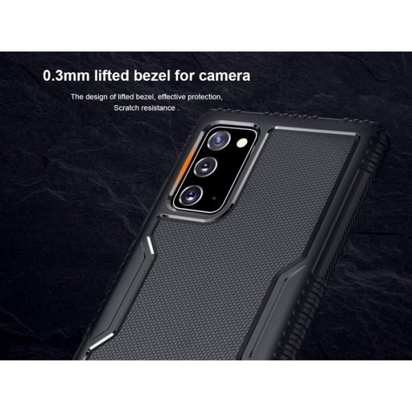 NILLKIN θήκη Tactics TPU για Samsung Galaxy Note 20, μαύρη NILLKIN θήκη Tactics TPU για Samsung Galaxy Note 20, μαύρη