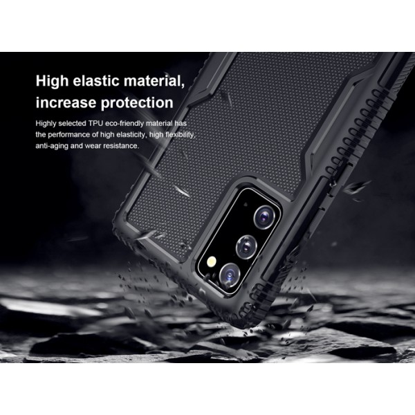 NILLKIN θήκη Tactics TPU για Samsung Galaxy Note 20, μαύρη NILLKIN θήκη Tactics TPU για Samsung Galaxy Note 20, μαύρη