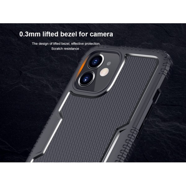 NILLKIN θήκη Tactics TPU για Apple iPhone 12 Pro Max, μαύρη NILLKIN θήκη Tactics TPU για Apple iPhone 12 Pro Max, μαύρη