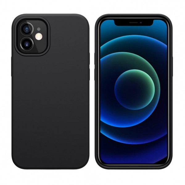 NILLKIN θήκη Flex Pure για Apple iPhone 12 mini, μαύρη NILLKIN θήκη Flex Pure για Apple iPhone 12 mini, μαύρη
