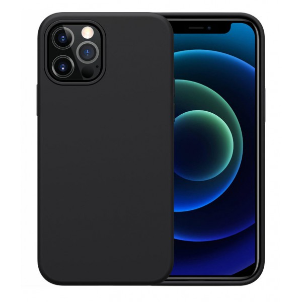 NILLKIN θήκη Flex Pure για Apple iPhone 12/12 Pro, μαύρη NILLKIN θήκη Flex Pure για Apple iPhone 12/12 Pro, μαύρη