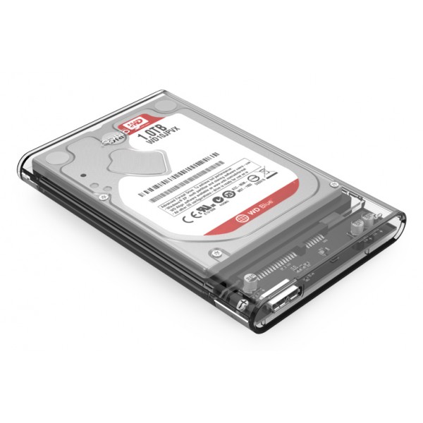 ORICO εξωτερική θήκη για 2.5" HDD 2139U3, USB 3.0, έως 4TB, διάφανη ORICO εξωτερική θήκη για 2.5" HDD 2139U3, USB 3.0, έως 4TB, διάφανη