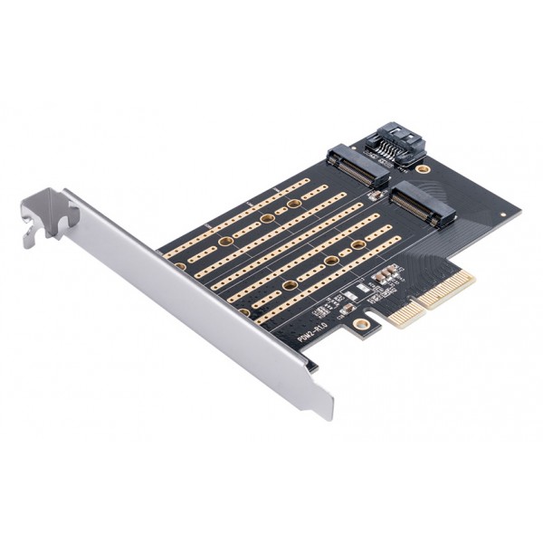 ORICO κάρτα επέκτασης PCI-e x4 σε NVMe M.2 M-key/B-Key PDM2