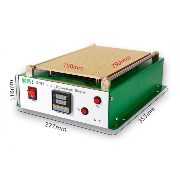 BEST μηχάνημα διαχωρισμού οθόνης LCD BST-B978, 600w BEST μηχάνημα διαχωρισμού οθόνης LCD BST-B978, 600w