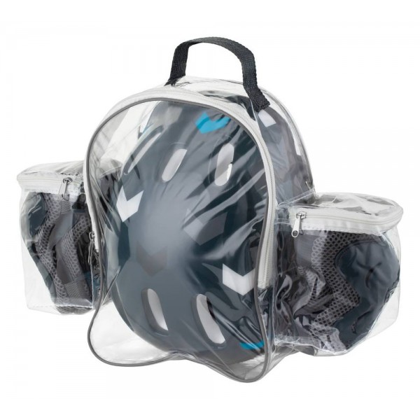 REBEL κιτ ποδηλασίας για παιδιά ZAB0123B, κράνος & προστατευτικά, γκρι REBEL κιτ ποδηλασίας για παιδιά ZAB0123B, κράνος & προστατευτικά, γκρι