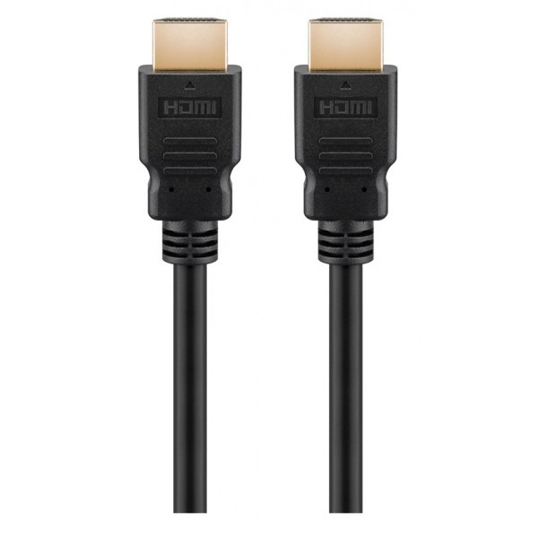 GOOBAY καλώδιο HDMI με Ethernet 51818, 4K 3D, 30AWG, 1m